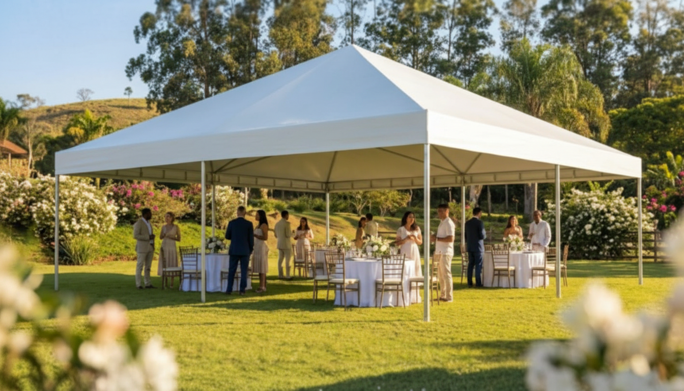 Tenda Piramidal Reforçada